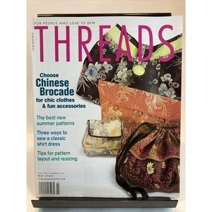 Taunton's Threads Magazine July 2004 # 113 See Pics for Articles